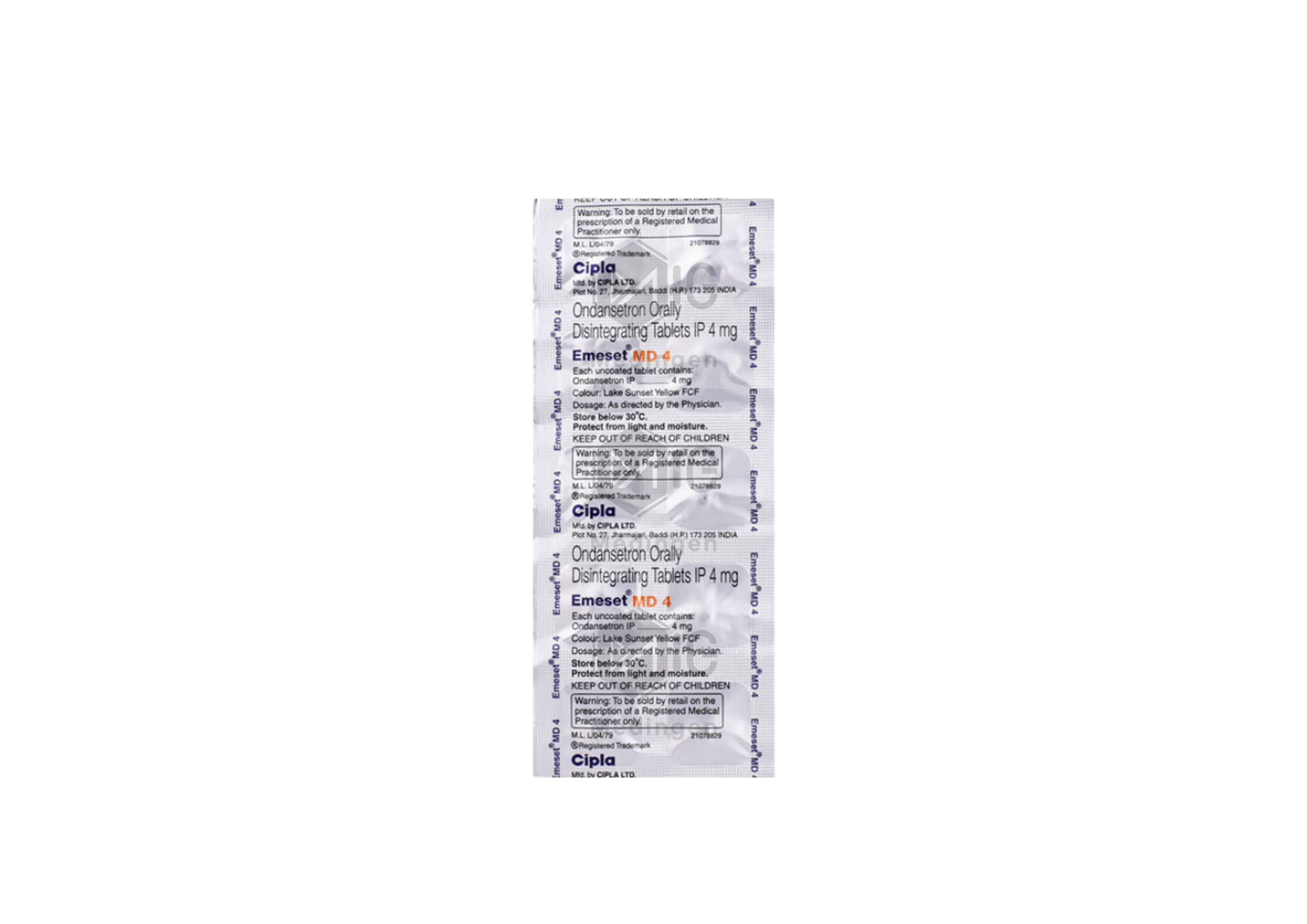 EMESET MD 4MG